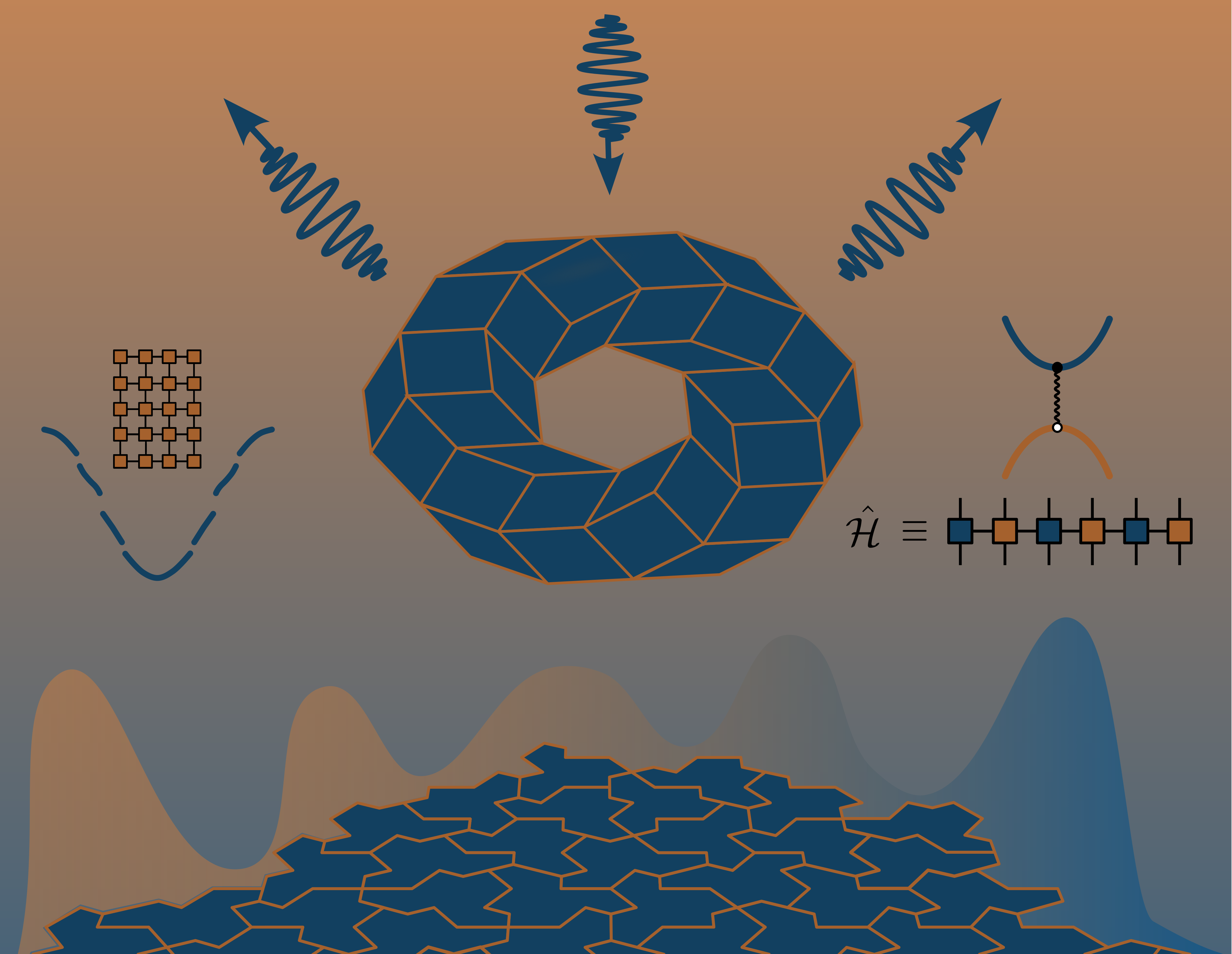 Abstract research image for Anouar Moustaj's personal website.